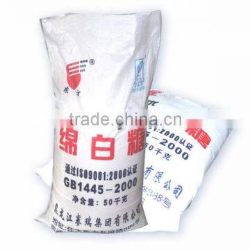 Factory wholesale sugar woven polypropylene bag 20kg 50kg