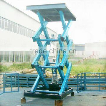 High load stationary hydraulic scissor lifts sale