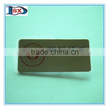 Custom advertising badge/medal security badge/cheap epoxy badge made in China