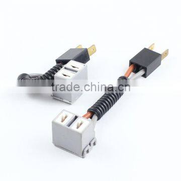 Male Female h7 Ceramic Lamp Base Adapter Plug Led h7 Headlight Bulb Holder