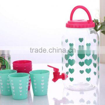 Colorful 1Gallon Plastic Beverage Dispenser photo-4
