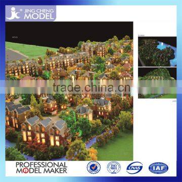 Idividual larger scale villa models