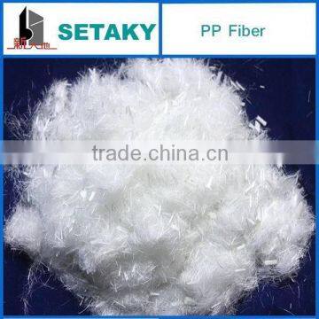 polypropylene fiber/pp fiber for Exterior Wall Insulation Surface Mortars