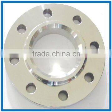 high precision machined metal flange part