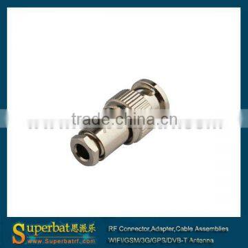 Mini-BNC Male connector Clamp Plug for LMR100