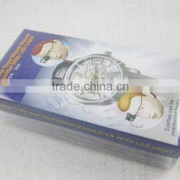 High Quality Optical Lens 2 LED Glasses Magnifier Wholesale for Repairing ,working,reading photo-6
