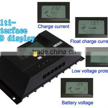 30A 12V/24V PWM Solar Charge Controller With LCD Display for 1000W Home System and Streetlight Use Quality Choice photo-3