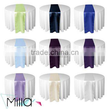 Satin Wedding Table Runners                        
                                                Quality Choice