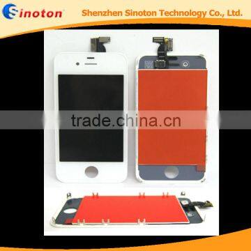 China alibaba Best price lcd for apple iphone 4 touch + glass