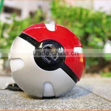 Fast charge YOVENTE poke ball pokemon ball power bank for iPhone 5 4, iPad, mobile phone