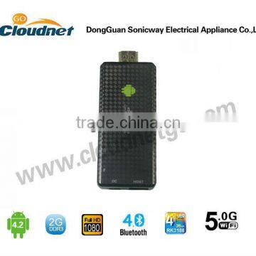 China Full hd Sex 1080p Porn Video Android 4.4 Mini pc tv Box RK3188 Quad Cpre CR9S With WIFI Bluetooth 4.0 TV Stick photo-4