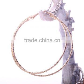 <<<2016 Gold Plated Women European Style Circle Earring Fashion Hoop Earrings/ photo-6