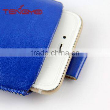 Oil Leather Mobile Phone Bag Easy Carrying, for HTC Phones Universal Case photo-4