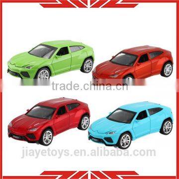 Die casting type suv car toy with lights