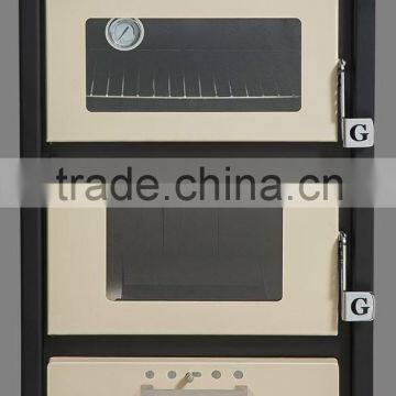 Wood Burning Stove With Oven and Water Jacket GEKASMETAL DG2100