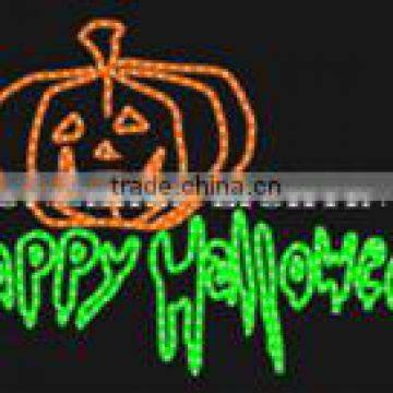 holloween motif pumpkin led decoration light