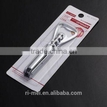 Waiters Friend Stainless Steel Opener for Beer and Wine Bottle photo-3