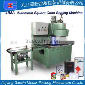 Four Wheels Sealing Machine for Tin Cans/Tin Can Sealing Machine