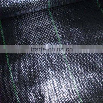 woven polypropylene weed barrier matting U.V stabilized and water permeable