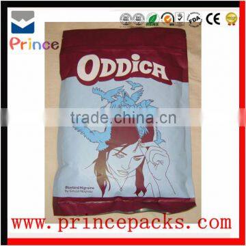 custom printed bags plastic/ t shirt packaging design/custom t shirt packaging