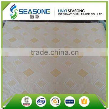 pvc gypsum ceiling tiles size 600*600