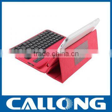 For 7'' 8'' Table Wireless Bluetooth Keyboard PU Case Cover