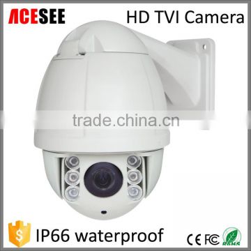 ACESEE Full HD TVI Camera 1080P 10X Optical Zoom PTZ Camera IP66 High Speed Dome Camera