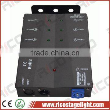 Independent Input and Output XLR Pin3 / XLR Pin5 8DX Dmx Distributor photo-2