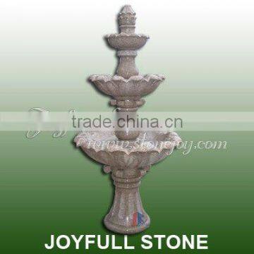 Polished Granite Tiered Fountain