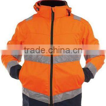 High Visibility Unisex Softshell Safety Workwear