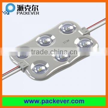 2016 new hot 5 years warranty SMD 2835 6 chips injection LED module for outdoor LED signs