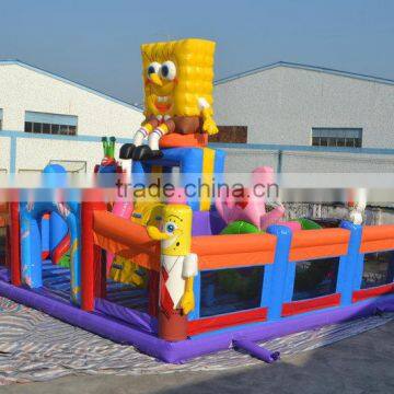 Factory Price Colorful Kids Inflatable Amusement Park Fun City for Sale photo-5