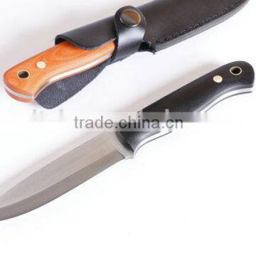 OEM hunting survival knife(black) with full tang structure