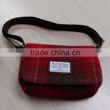 classic plaid tweed bag series maded in Shenzhen factory