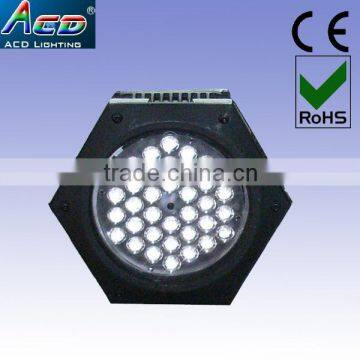 36*1W RGBW waterproof IP65 led stage slim par cans work outdoor square building