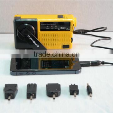 AM/FM/SW1/SW2 hot sale portable solar dynamo radio portable Radio