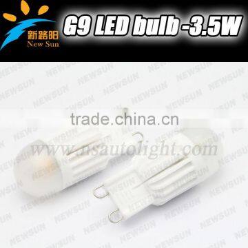 3.5W G9 LED lamp Epistar COB 2700K white mini G9 LED bulb halogen replacement