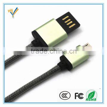 Micro USB Cable Fast Charging & High Speed Data USB Cable 1M v8 Double Sided USB Connector cables