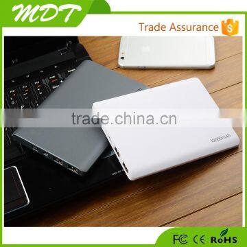 2016 New Design 10000mah Aluminum Case Power Bank With Lithium Polymer Battery for Mobile Phone