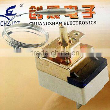 Thermostat switchIP40 1A 250V AC CQC CE illuminated push /machine toggle