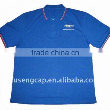 Promotion 100% cotton blue t shirt for men