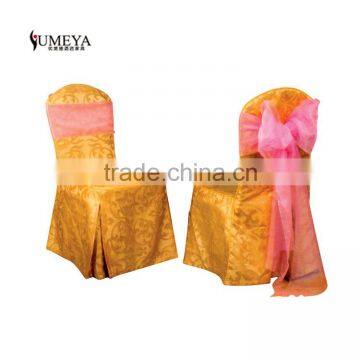 restaurant furniture poly banquet chair cover for wedding in sales