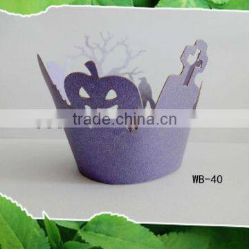 Laser Cutting Hallowmas Cupcake Wrappers