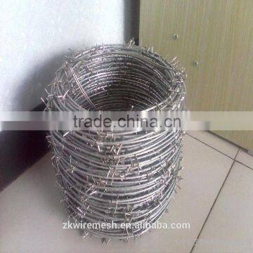 2015 Hot Sale 12 14 16 Gauge Galvanized GI Barbed Wire (best Quality and Jiasheng Factory) photo-2