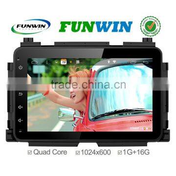 Funwin Android4.4 Car Stereo Bluetooth For Honda Vezel 2015 With WIFI+3G+gps