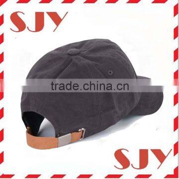Quality Embroidered Leather Strap Custom Baseball Hat Wholesale Custom Cap Hat photo-3