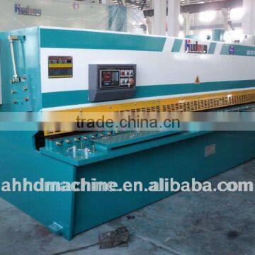 QC12K series hydraulic CNC pendulum plate shearing machine