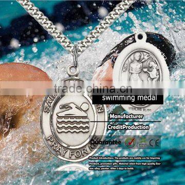 Antique Imitation Style And Souvenir Use Cheap Custom Swimming Medals
