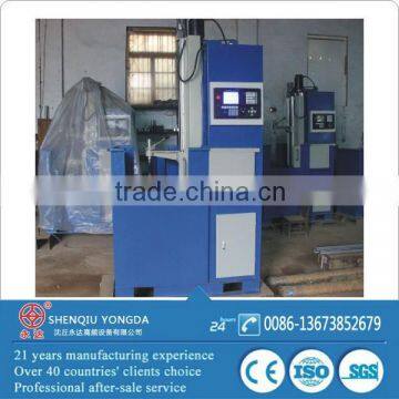 Shaft hardening induction machine tool