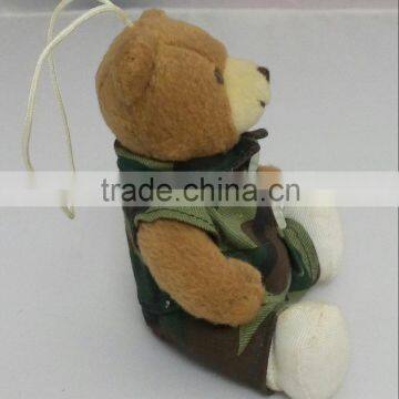 Plush Bear With Camouflage photo-2